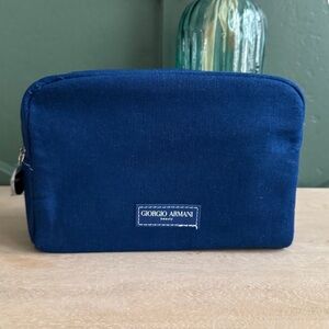 Giorgio Armani denim pouch